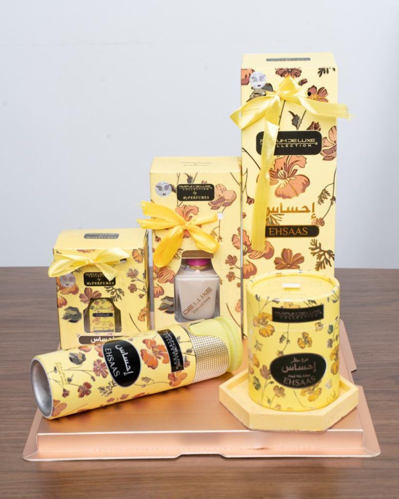 PACK -  Parfum de chambre + parfum de corp + huile de corp + encens